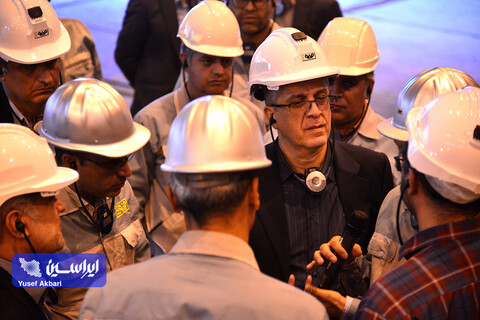 بازدید هیئت مدیره فولاد مبارکه از مجتمع فولاد سبا