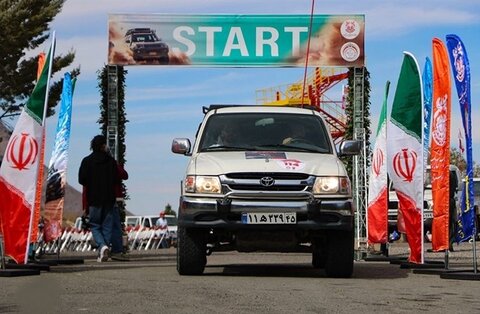 نخستین رالی معدنی ایران در شهربابک برگزار شد