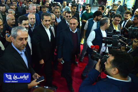 آیین افتتاحیه بیست و یکمین نمایشگاه بین المللی ایران متافو