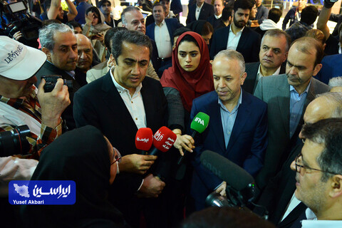 آیین افتتاحیه بیست و یکمین نمایشگاه بین المللی ایران متافو