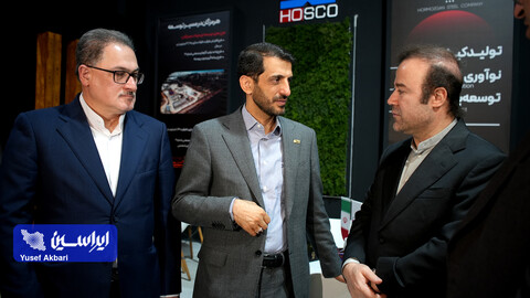 بازدید مدیرعامل شرکت فولاد مبارکه از بیست و یکمین نمایشگاه ایران متافو