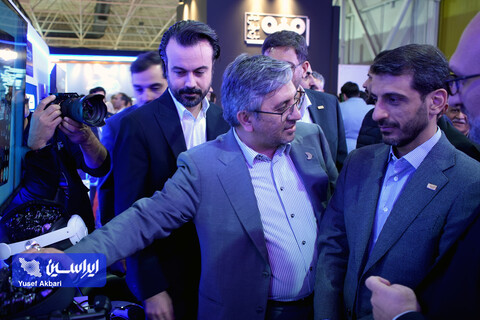 بازدید مدیرعامل شرکت فولاد مبارکه از بیست و یکمین نمایشگاه ایران متافو