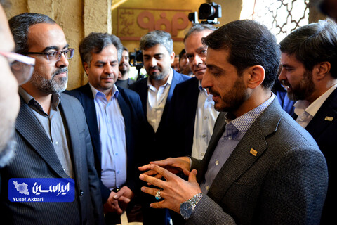 بازدید مدیرعامل شرکت فولاد مبارکه از بیست و یکمین نمایشگاه ایران متافو