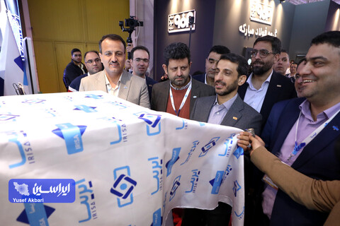 بازدید مدیرعامل فولاد مبارکه از سالن اختصاصی این شرکت در بیست و یکمین نمایشگاه ایران متافو