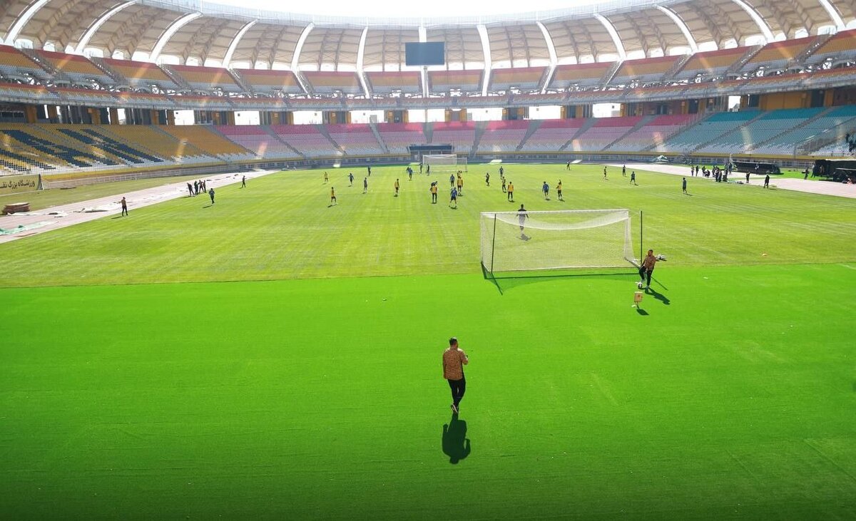 نقش جهان آماده برگزاری دیدار بزرگ سپاهان - پرسپولیس
