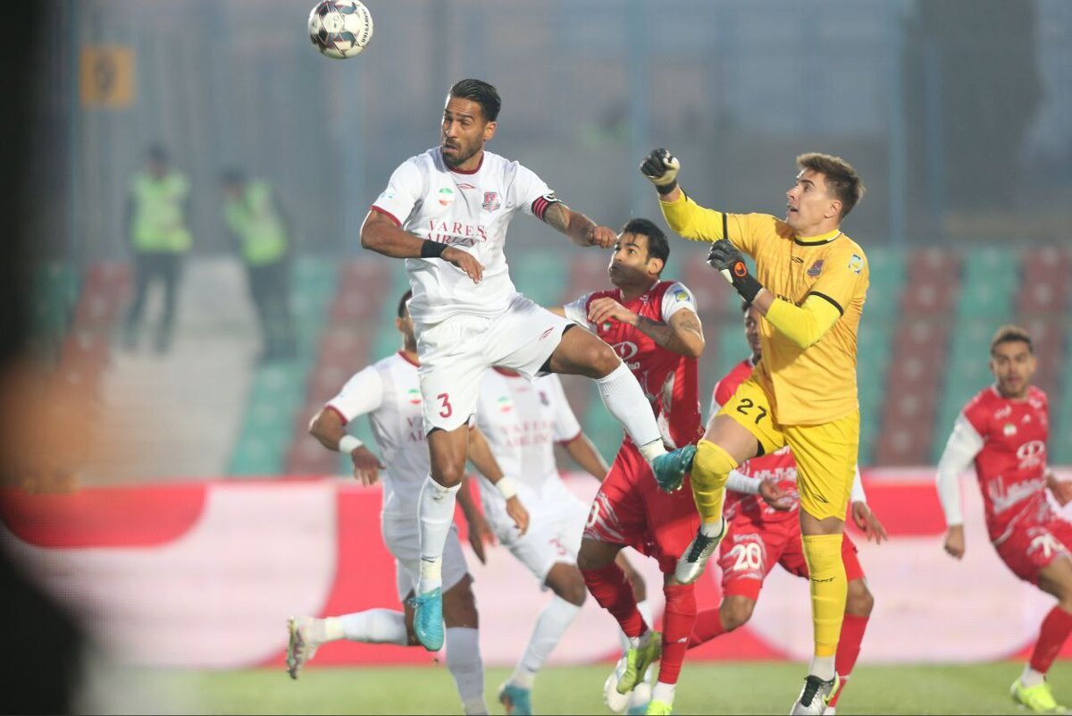 خلاصه بازی پرسپولیس - نساجی/ اولین برد نساجی
