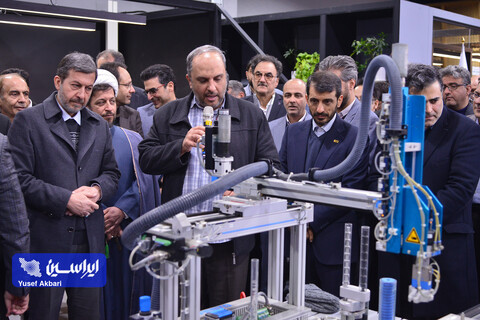 آیین افتتاح آزمایشگاه صنعت 4.0 دانشگاه صنعتی اصفهان