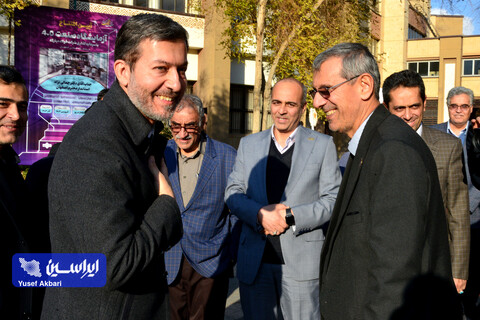 آیین افتتاح آزمایشگاه صنعت 4.0 دانشگاه صنعتی اصفهان