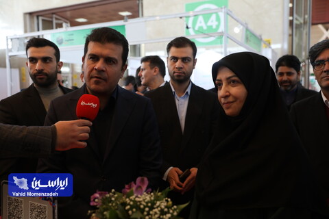 بازدید معاون علمی رئیس جمهور از بیست و دومین نمایشگاه بین‌المللی محیط زیست