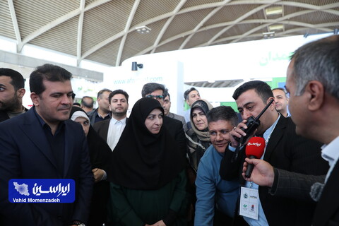 بازدید معاون علمی رئیس جمهور از بیست و دومین نمایشگاه بین‌المللی محیط زیست