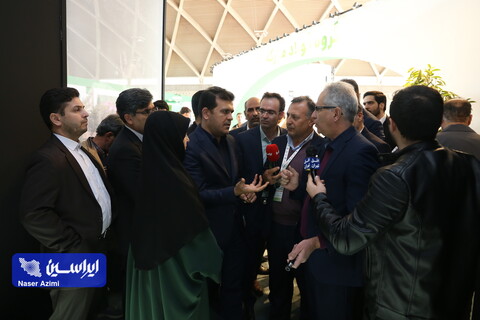 بازدید معاون علمی رئیس جمهور از بیست و دومین نمایشگاه بین‌المللی محیط زیست