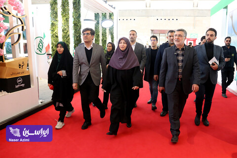 غرفه فولاد مبارکه در سومین روز نمایشگاه بین المللی محیط زیست