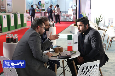 غرفه فولاد مبارکه در سومین روز نمایشگاه بین المللی محیط زیست