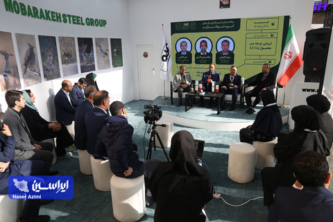 غرفه فولاد مبارکه در سومین روز نمایشگاه بین‌المللی محیط زیست