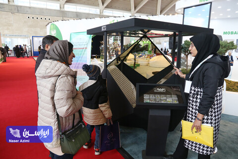 غرفه فولاد مبارکه در سومین روز نمایشگاه بین المللی محیط زیست