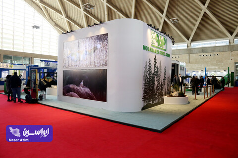 غرفه فولاد مبارکه در سومین روز نمایشگاه بین المللی محیط زیست