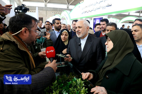 بازدید سخنگوی دولت، معاون راهبردی و معاون امور زنان رئیس جمهور از نمایشگاه محیط زیست