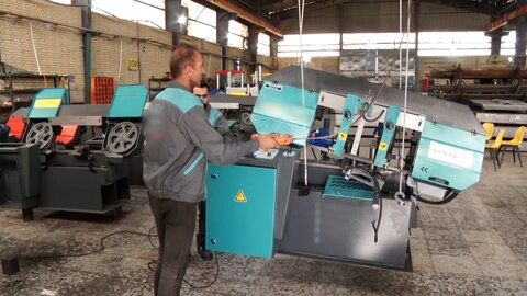 دستگاه اره رشته‌ای فولاد بُر در اصفهان بومی‌سازی شد