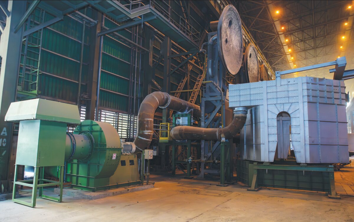 راه‌اندازی پروژه سیستم تهویه خشک‌کن پاتیل مدول B فولادسازی فولاد مبارکه