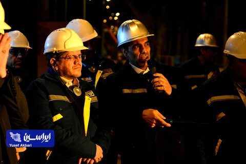 بازدید مدیرعامل شرکت راه آهن جمهوری اسلامی ایران از خطوط تولید فولاد مبارکه