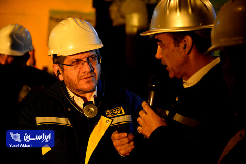 بازدید مدیرعامل شرکت راه آهن جمهوری اسلامی ایران از خطوط تولید فولاد مبارکه