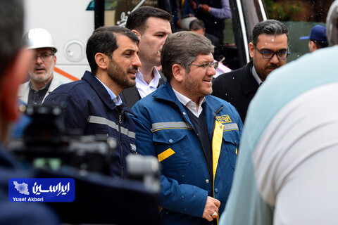 بازدید مدیرعامل شرکت راه آهن جمهوری اسلامی ایران از خطوط تولید فولاد مبارکه