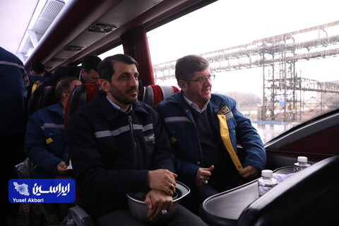 بازدید مدیرعامل شرکت راه آهن از شرکت فولاد مبارکه
