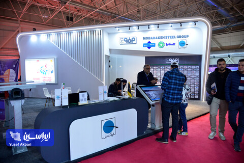 غرفه فولاد مبارکه در اولین روز چهاردهمین نمایشگاه بین‌المللی انرژی‌های تجدیدپذیر