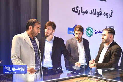 غرفه فولاد مبارکه در دومین روز چهاردهمین نمایشگاه بین‌المللی انرژی‌های تجدیدپذیر