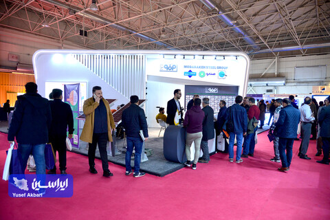غرفه فولاد مبارکه در دومین روز چهاردهمین نمایشگاه بین‌المللی انرژی‌های تجدیدپذیر