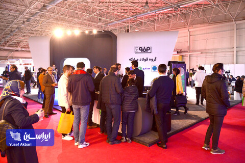 غرفه فولاد مبارکه در دومین روز چهاردهمین نمایشگاه بین‌المللی انرژی‌های تجدیدپذیر