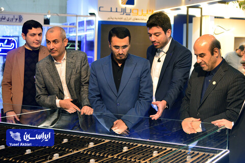 غرفه فولاد مبارکه در سومین روز چهاردهمین نمایشگاه بین‌المللی انرژی‌های تجدیدپذیر