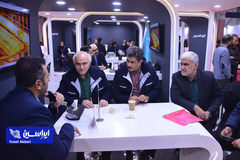 غرفه گروه فولاد مبارکه در دومین روز ششمین نمایشگاه ملی فولاد ایران