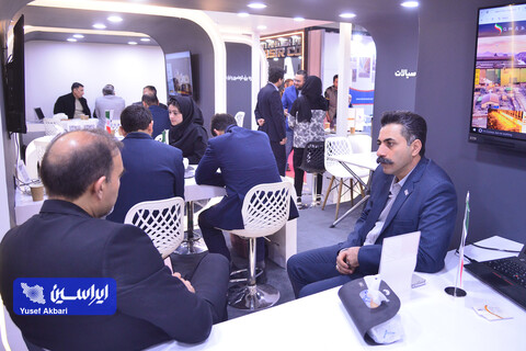 غرفه گروه فولاد مبارکه در آخرین روز ششمین نمایشگاه ملی فولاد ایران