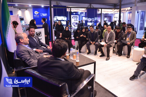 غرفه گروه فولاد مبارکه در آخرین روز ششمین نمایشگاه ملی فولاد ایران