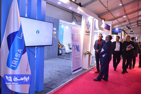 غرفه گروه فولاد مبارکه در آخرین روز ششمین نمایشگاه ملی فولاد ایران