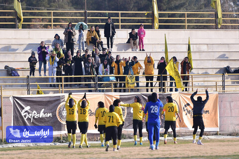 برتری بانوان سپاهان مقابل ملوان