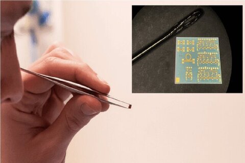 تراشه‌ای کوچک‌تر از بذر توت فرنگی برای تقویت ارتباطات فضایی