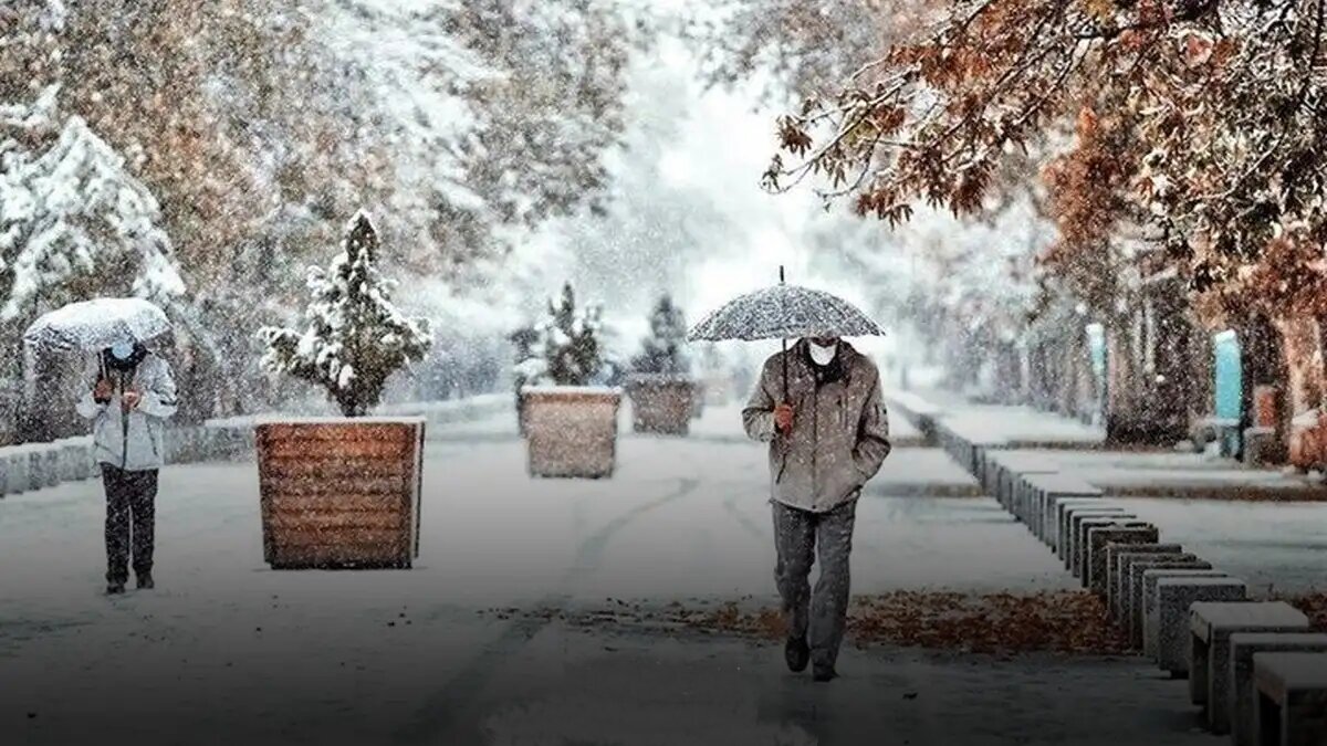 مناطقی از اصفهان پایان هفته برفی می‌شود