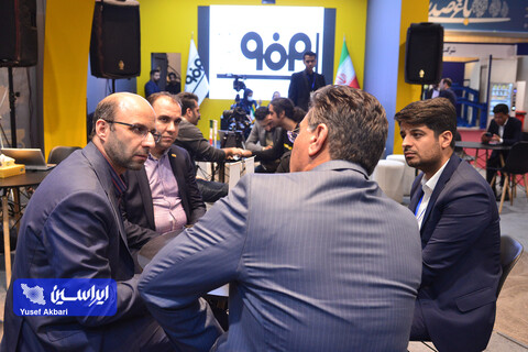 غرفه گروه فولاد مبارکه در دومین روز نهمین نمایشگاه تخصصی معدن و صنایع معدنی یزد