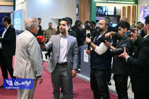 غرفه گروه فولاد مبارکه در دومین روز نهمین نمایشگاه تخصصی معدن و صنایع معدنی یزد