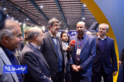 غرفه گروه فولاد مبارکه در دومین روز نهمین نمایشگاه تخصصی معدن و صنایع معدنی یزد