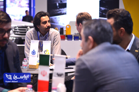 غرفه گروه فولاد مبارکه در سومین روز نهمین نمایشگاه تخصصی معدن و صنایع معدنی یزد