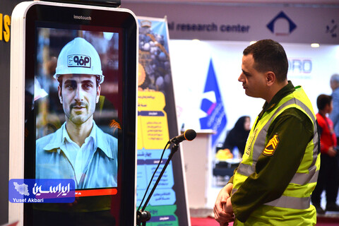 غرفه گروه فولاد مبارکه در سومین روز نهمین نمایشگاه تخصصی معدن و صنایع معدنی یزد