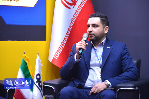 غرفه گروه فولاد مبارکه در سومین روز نهمین نمایشگاه تخصصی معدن و صنایع معدنی یزد