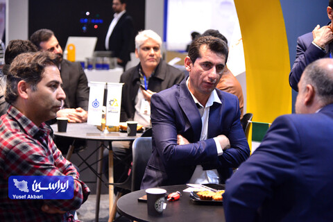 غرفه گروه فولاد مبارکه در آخرین روز نهمین نمایشگاه تخصصی معدن و صنایع معدنی یزد