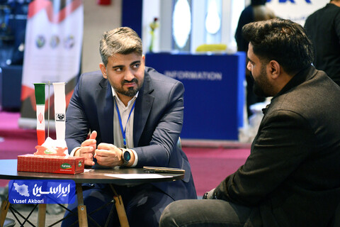 غرفه گروه فولاد مبارکه در آخرین روز نهمین نمایشگاه تخصصی معدن و صنایع معدنی یزد