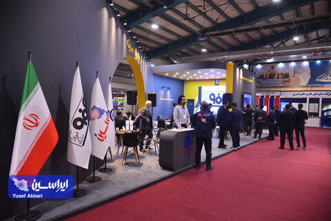 غرفه گروه فولاد مبارکه در آخرین روز نهمین نمایشگاه تخصصی معدن و صنایع معدنی یزد