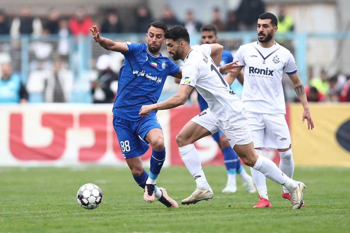 استقلال در انزلی هم پیروز نشد