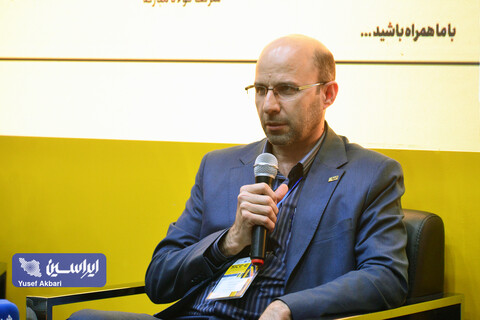 غرفه فولاد مبارکه در نخستین روز پنجمین نمایشگاه بین‌المللی زنجیره تامین فولاد کرمان